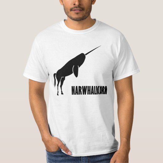Narwhalicorn Narwhalのユニコーン Tシャツ (正面)