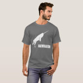 Narwhalicorn Narwhalのユニコーン Tシャツ (正面フル)