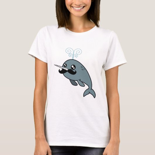Narwhalstache Tシャツ (正面)