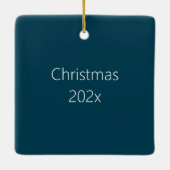 NAS ウィッドビー島の緯度経度 セラミックオーナメント (裏面)