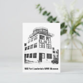 NAS Fort Lauderdaleのコントロールタワー ポストカード (スタンド正面)