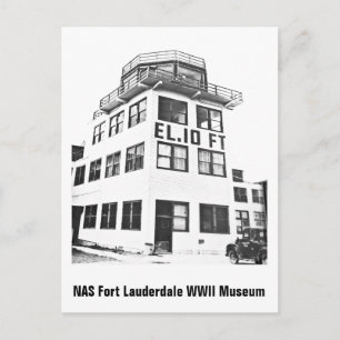 NAS Fort Lauderdaleのコントロールタワー ポストカード