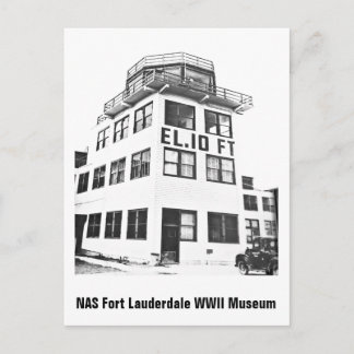 NAS Fort Lauderdaleのコントロールタワー ポストカード