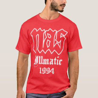 NAS ILLMATIC 1994 ヒップホップ ビンテージ デザイン おもしろ Tシャツ