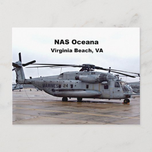 NAS Oceana、バージニア州バージニアビーチ ポストカード (正面)