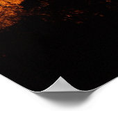 NAS Oceana(VA)の近くの日没。 ポスター (角)