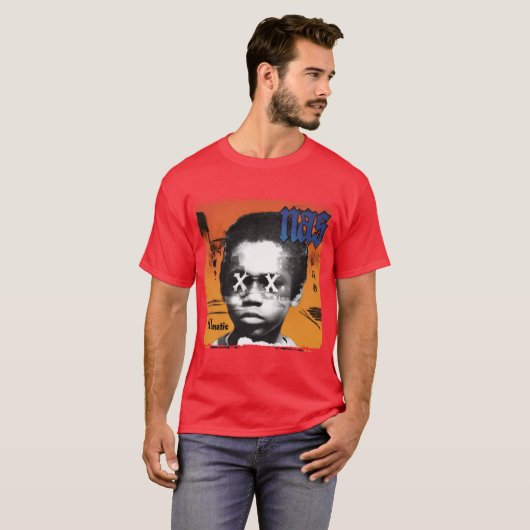 NAS RAPPER Tシャツ (正面フル)