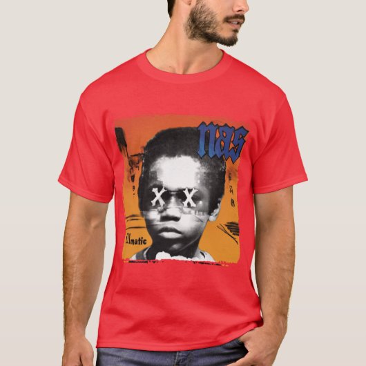 NAS RAPPER Tシャツ (正面)