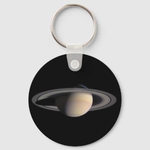 NASAからの土星のすばらしい写真 キーホルダー