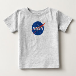 NASAが承認した子供たちMeatball Insignia ベビーTシャツ