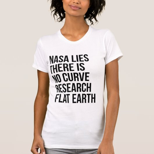 NASAのうそ Tシャツ (正面)