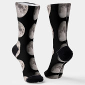 NASAのギブス月相のWAXING画像 ソックス (傾斜あり)