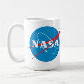 NASAのコンボのマグ コーヒーマグカップ (左)