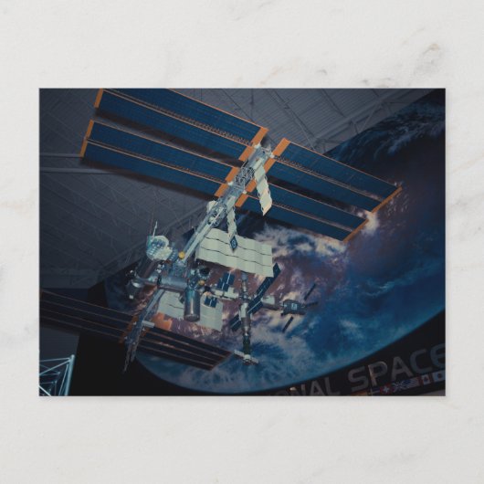 NASAのジョンソンの宇宙センター インビテーションポストカード (正面)