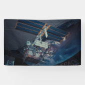 NASAのジョンソンの宇宙センター 横断幕 (横)