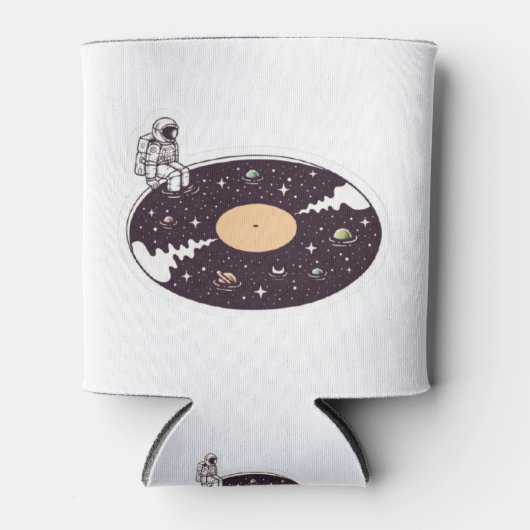 nasaのスティーカー 缶クーラー (正面)