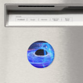 nasaのブルーブラックホール マグネット (インサイチュ (食洗機))