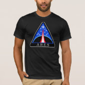 NASAのプロジェクトのAresのロゴ Tシャツ (正面)