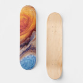 NASAのボイジャー撮影の木星の大赤斑 スケートボード (正面)
