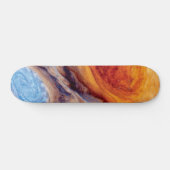 NASAのボイジャー撮影の木星の大赤斑 スケートボード (横)