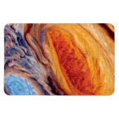 NASAのボイジャー撮影の木星の大赤斑 マグネット (横)