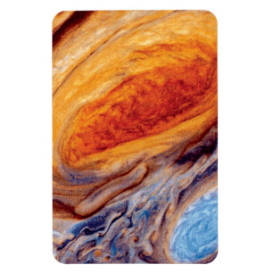 NASAのボイジャー撮影の木星の大赤斑 マグネット
