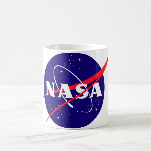 NASAのミートボールのロゴ コーヒーマグカップ (中央)