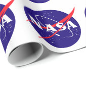 NASAのミートボールのロゴ ラッピングペーパー (ロールコーナー)