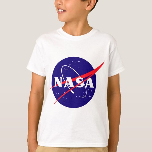 NASAのミートボールのロゴ Tシャツ (正面)