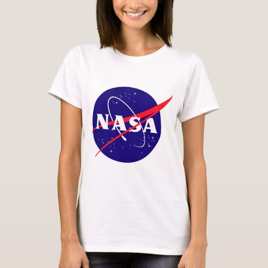 NASAのミートボールのロゴ Tシャツ (正面)