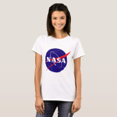 NASAのミートボールのロゴ Tシャツ (正面フル)