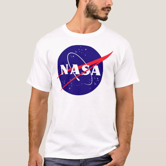 NASAのミートボールのロゴ Tシャツ (正面)