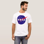 NASAのミートボールのロゴ Tシャツ (正面フル)