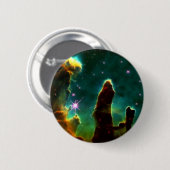 NASAの創造の柱 缶バッジ (正面&裏面)