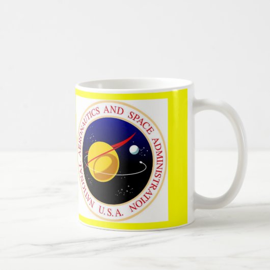 NASAの国際宇宙局 コーヒーマグカップ (右)