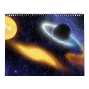 NASAの宇宙にブラックホール カレンダー