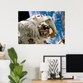 NASAの宇宙遊泳士 ポスター (ホームオフィス)
