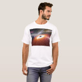 NASAの巨大ブラックホール Tシャツ (正面フル)