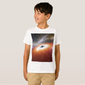 NASAの巨大ブラックホール Tシャツ (正面フル)