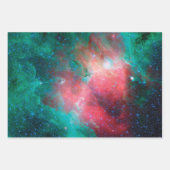 NASAの星雲写真 ラッピングペーパーシート (正面)