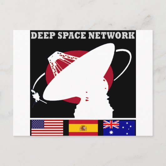 NASAの深い宇宙網 ポストカード (正面)
