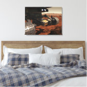 NASAの火星の腕のクローズアップ キャンバスプリント (インサイチュ (寝室))