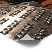 NASAの火星の腕のクローズアップ ポスター (角)