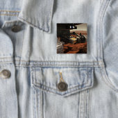 NASAの火星の腕のクローズアップ 缶バッジ (インサイチュ)