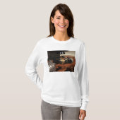 NASAの火星の腕のクローズアップ Tシャツ (正面フル)