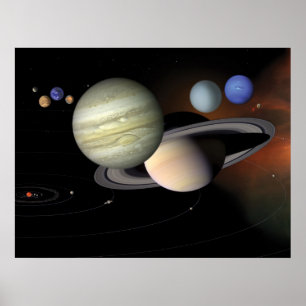 NASAの私たちのシ太陽のステム ポスター