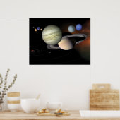 NASAの私たちのシ太陽のステム ポスター (キッチン)
