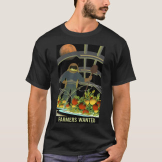 Nasaの農家が火星で指名手配 Tシャツ