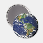 Nasaの青い大理石の地球の磁石 マグネット (正面/裏面)