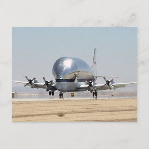 NASAのB377SGTグッピーすごいタービン貨物機 ポストカード